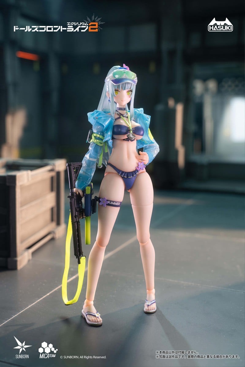pocket art PA013『クルカイ 蒼き軌跡Ver. 豪華版 』ドールズフロントライン2：エクシリウム 1/12 完成品アクションフィギュア-011