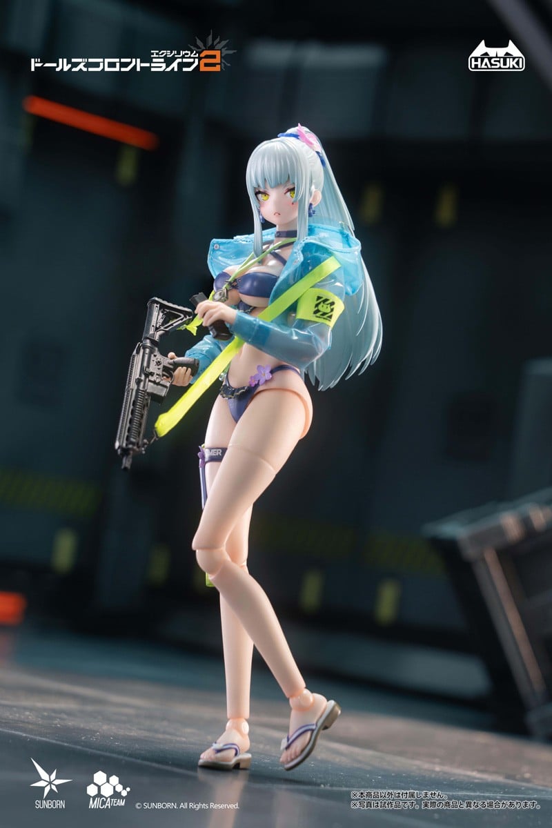 pocket art PA013『クルカイ 蒼き軌跡Ver. 豪華版 』ドールズフロントライン2：エクシリウム 1/12 完成品アクションフィギュア-012