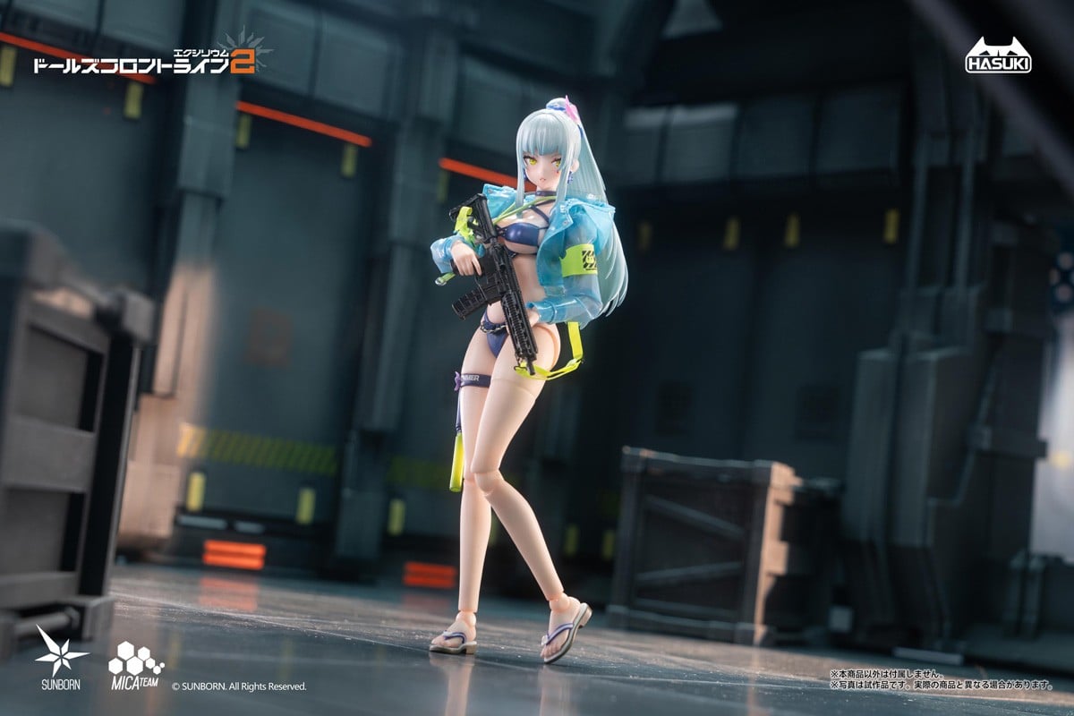 pocket art PA013『クルカイ 蒼き軌跡Ver. 豪華版 』ドールズフロントライン2：エクシリウム 1/12 完成品アクションフィギュア-015
