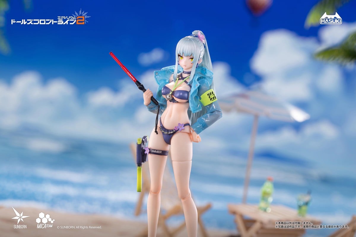 pocket art PA013『クルカイ 蒼き軌跡Ver. 豪華版 』ドールズフロントライン2：エクシリウム 1/12 完成品アクションフィギュア-017