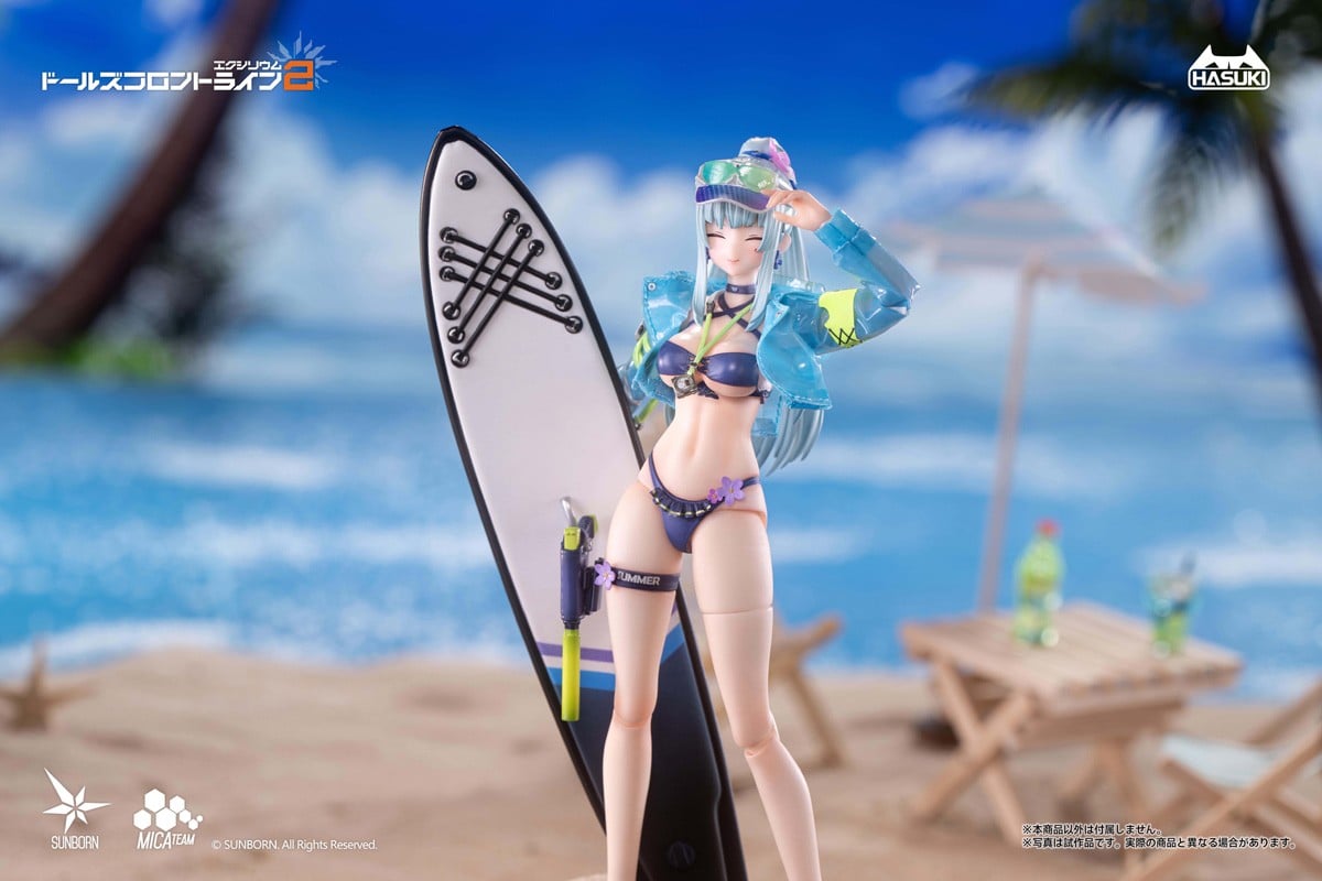 pocket art PA013『クルカイ 蒼き軌跡Ver. 豪華版 』ドールズフロントライン2：エクシリウム 1/12 完成品アクションフィギュア-018