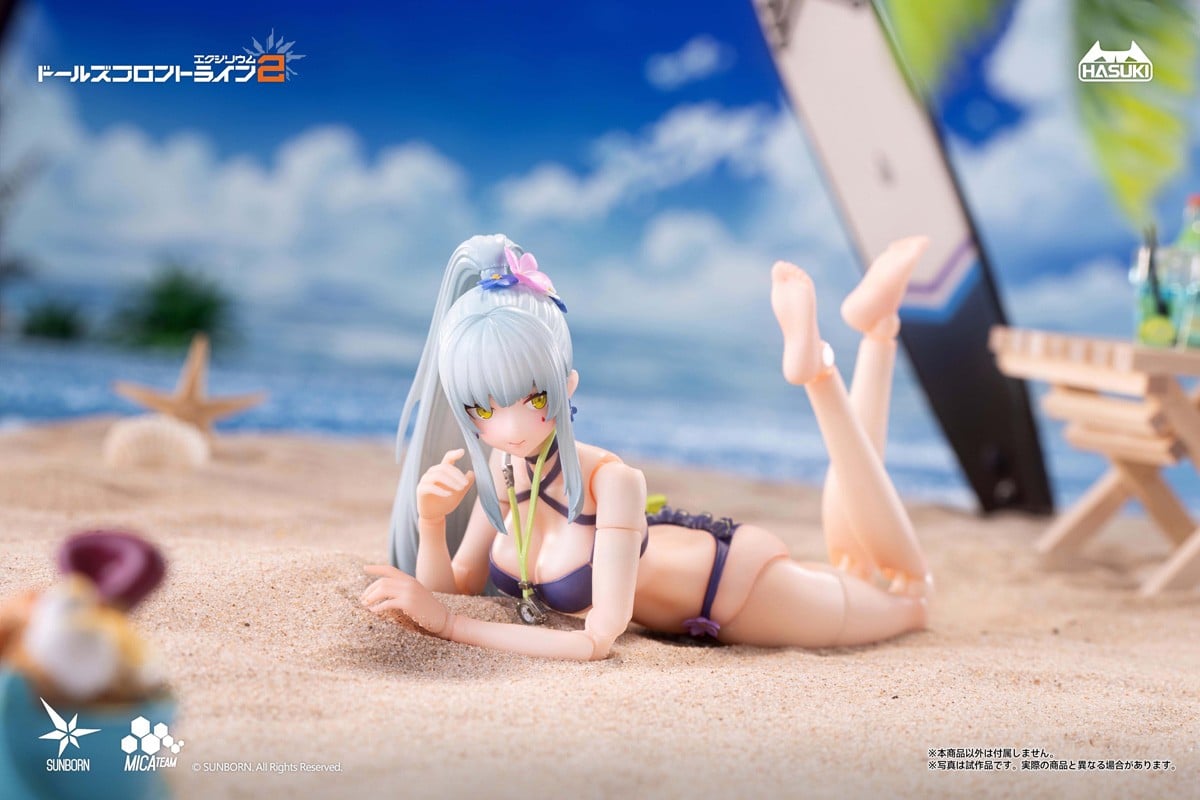 pocket art PA013『クルカイ 蒼き軌跡Ver. 豪華版 』ドールズフロントライン2：エクシリウム 1/12 完成品アクションフィギュア-020