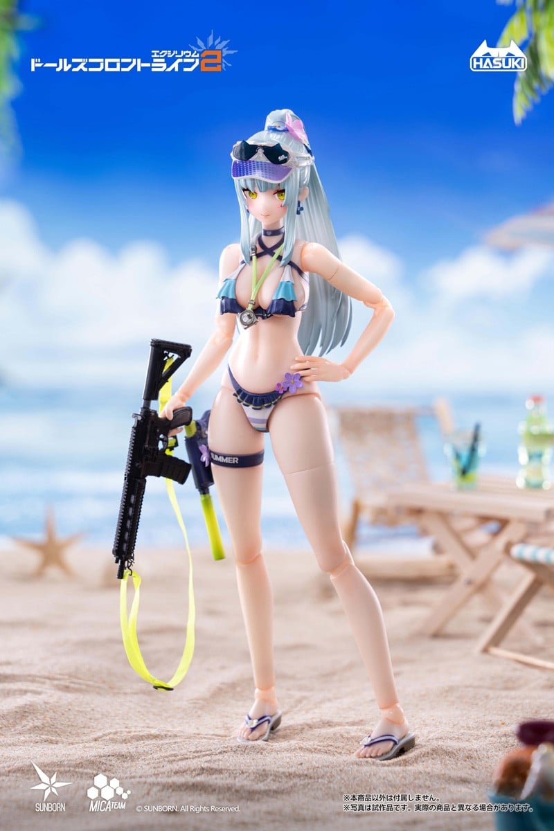 pocket art PA013『クルカイ 蒼き軌跡Ver. 豪華版 』ドールズフロントライン2：エクシリウム 1/12 完成品アクションフィギュア-023