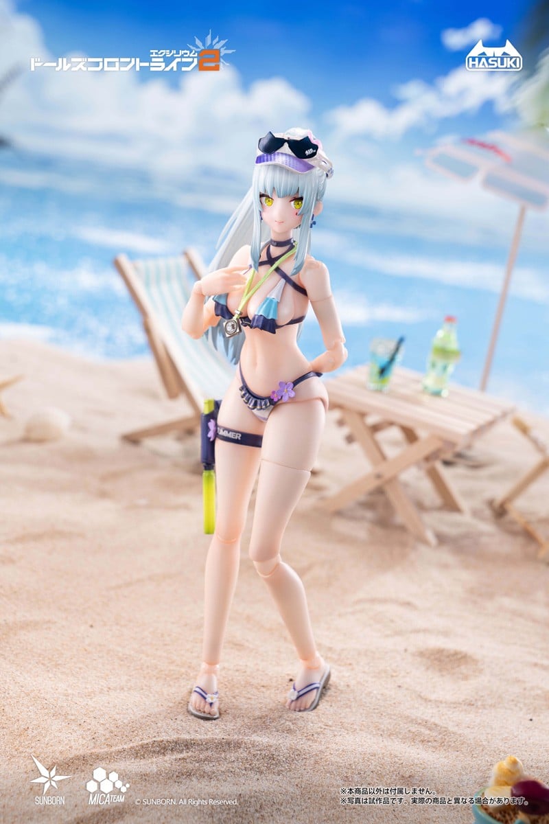 pocket art PA013『クルカイ 蒼き軌跡Ver. 豪華版 』ドールズフロントライン2：エクシリウム 1/12 完成品アクションフィギュア-024