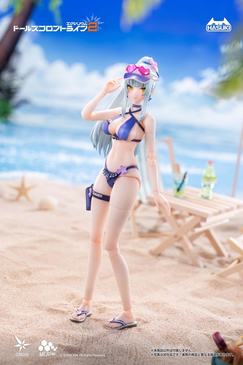 pocket art PA013『クルカイ 蒼き軌跡Ver. 豪華版 』ドールズフロントライン2：エクシリウム 1/12 完成品アクションフィギュア-026