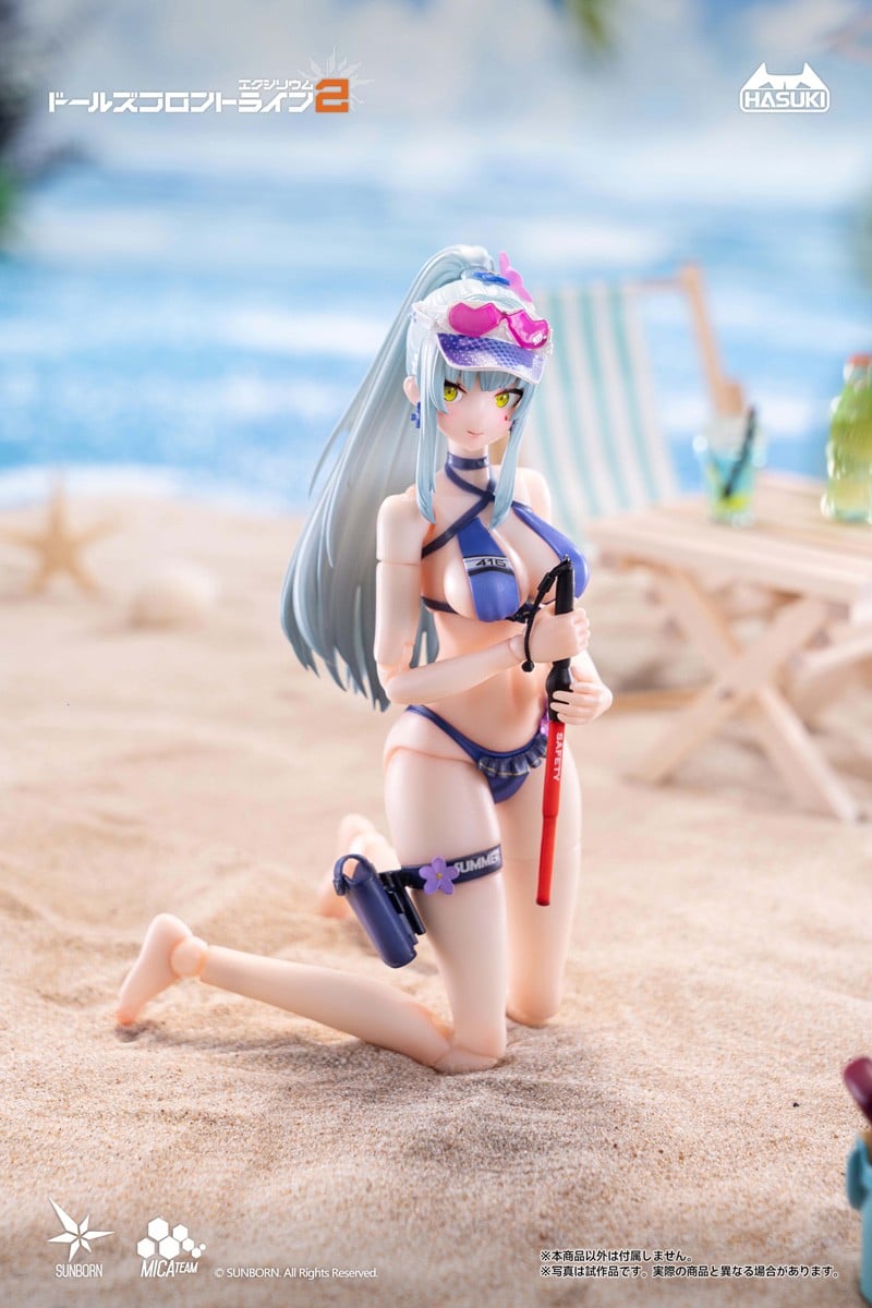 pocket art PA013『クルカイ 蒼き軌跡Ver. 豪華版 』ドールズフロントライン2：エクシリウム 1/12 完成品アクションフィギュア-027