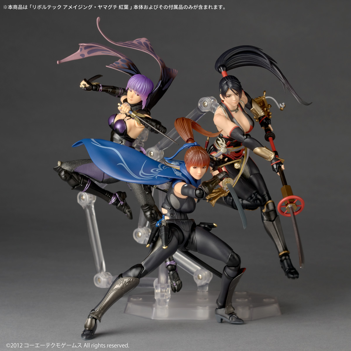 リボルテック アメイジング・ヤマグチ『紅葉』NINJA GAIDEN 3 Razor's Edge 可動フィギュア-009