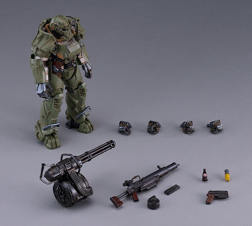 PLAMATEA『ミリタリー T-60(戦前) パワーアーマー』Fallout プラモデル-007
