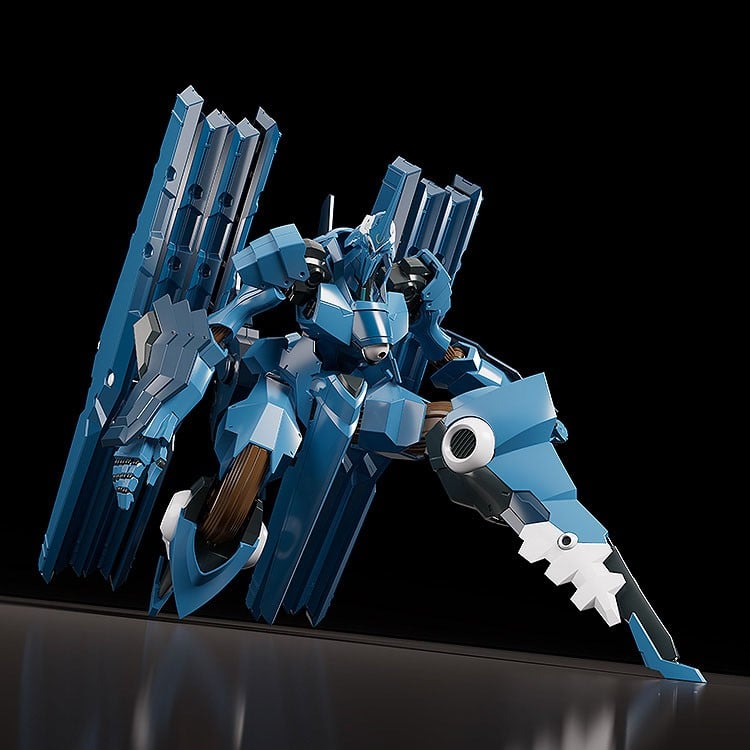 MODEROID『ヴァーダント(原作版)』鉄のラインバレル プラモデル-004