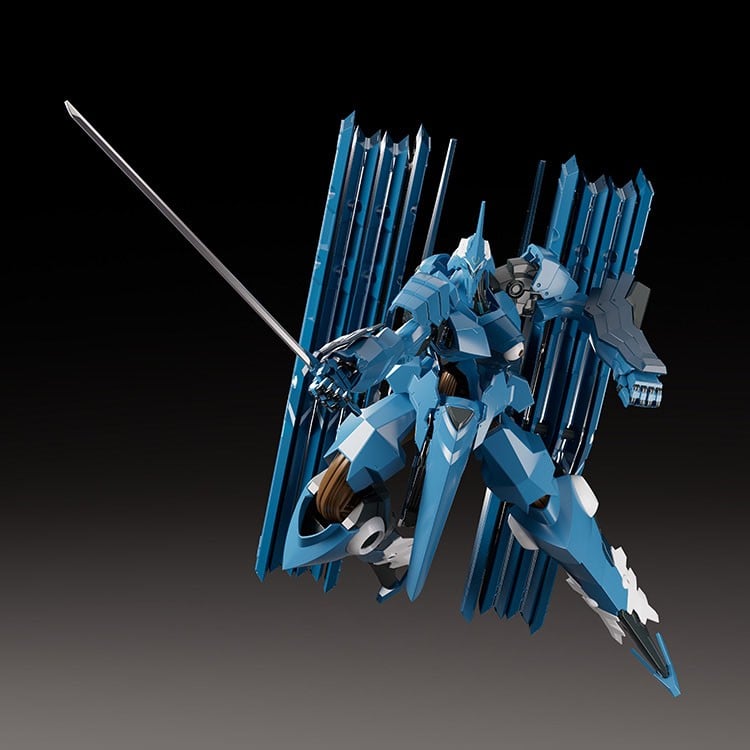 MODEROID『ヴァーダント(原作版)』鉄のラインバレル プラモデル-008