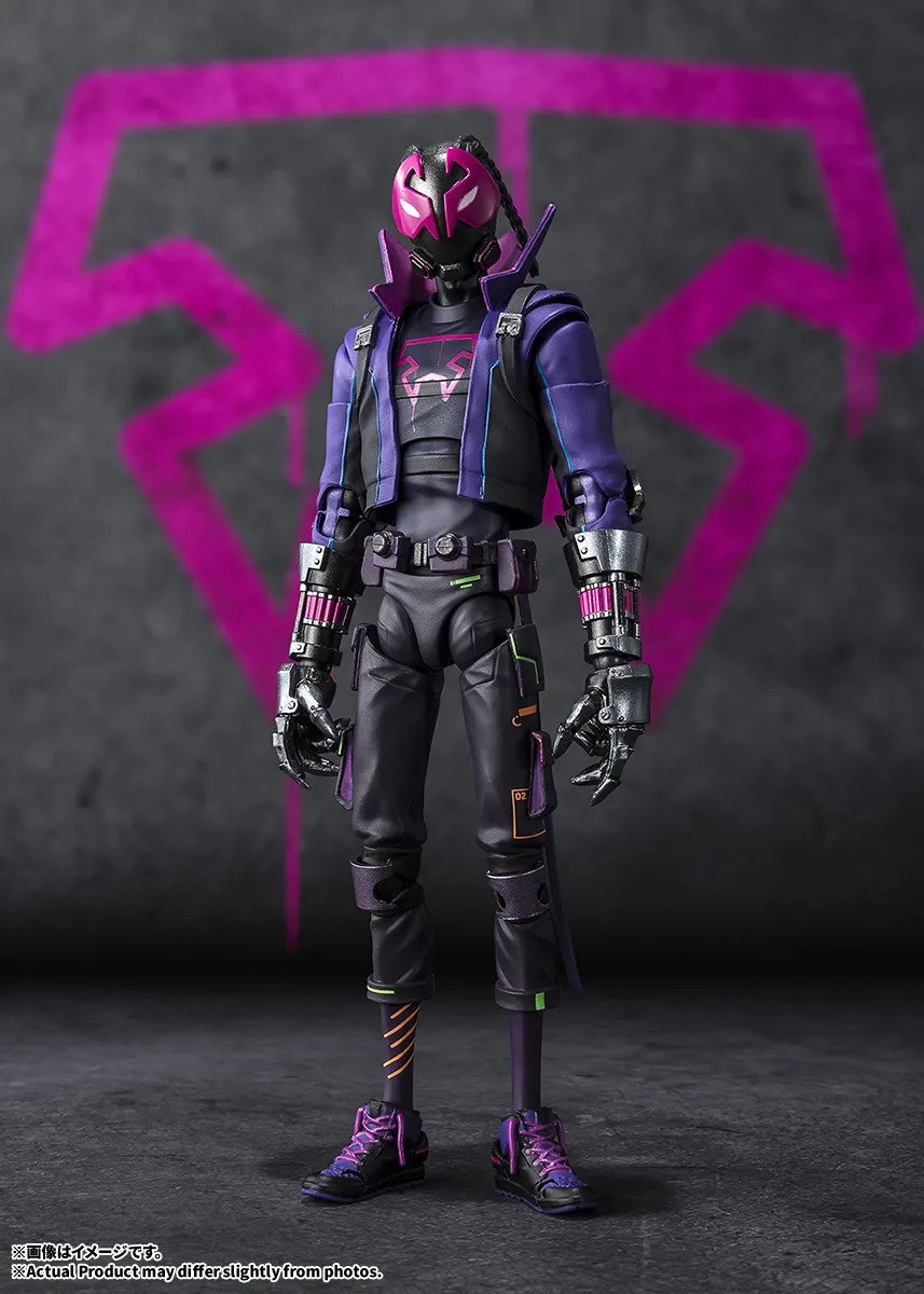 S.H.Figuarts『マイルス・G・モラレス(スパイダーマン:アクロス・ザ・スパイダーバース)-42 MILES ON THE PROWLER’S PATH-』可動フィギュア-001