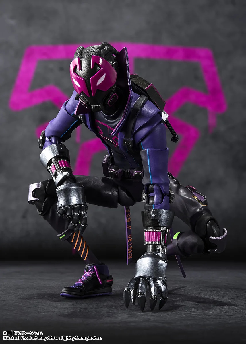 S.H.Figuarts『マイルス・G・モラレス(スパイダーマン:アクロス・ザ・スパイダーバース)-42 MILES ON THE PROWLER’S PATH-』可動フィギュア-002