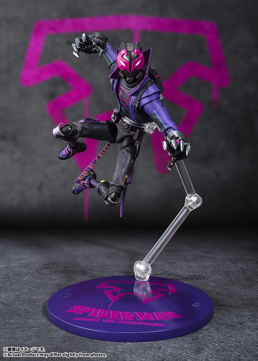 S.H.Figuarts『マイルス・G・モラレス(スパイダーマン:アクロス・ザ・スパイダーバース)-42 MILES ON THE PROWLER’S PATH-』可動フィギュア-004