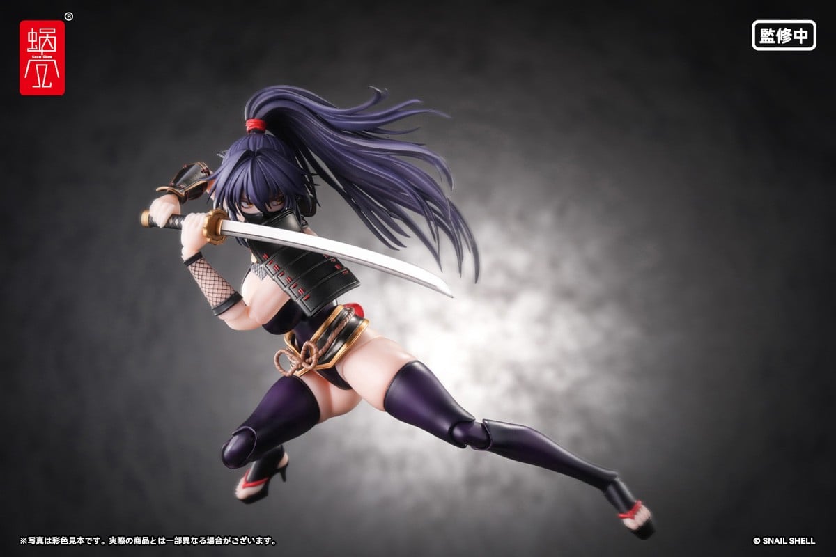蝸(お)れの異世界冒険『RPGEX-10 くノ一 裂風』1/12 完成品アクションフィギュア-002
