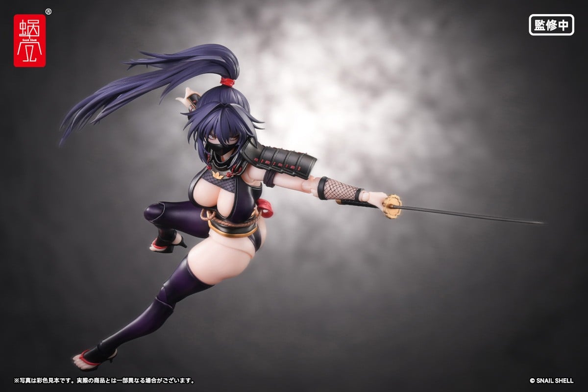 蝸(お)れの異世界冒険『RPGEX-10 くノ一 裂風』1/12 完成品アクションフィギュア-003