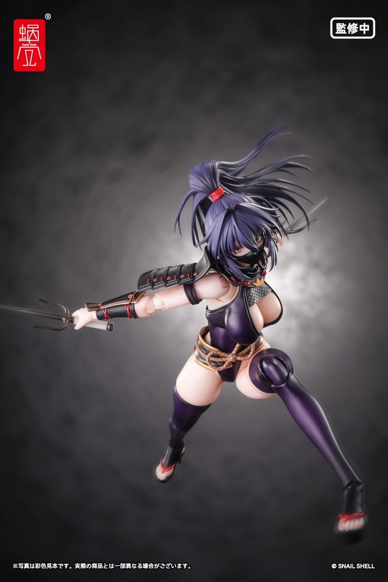 蝸(お)れの異世界冒険『RPGEX-10 くノ一 裂風』1/12 完成品アクションフィギュア-004