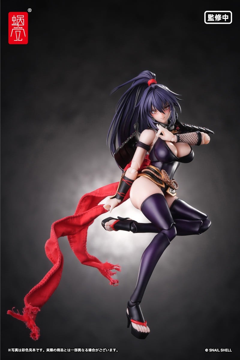 蝸(お)れの異世界冒険『RPGEX-10 くノ一 裂風』1/12 完成品アクションフィギュア-006