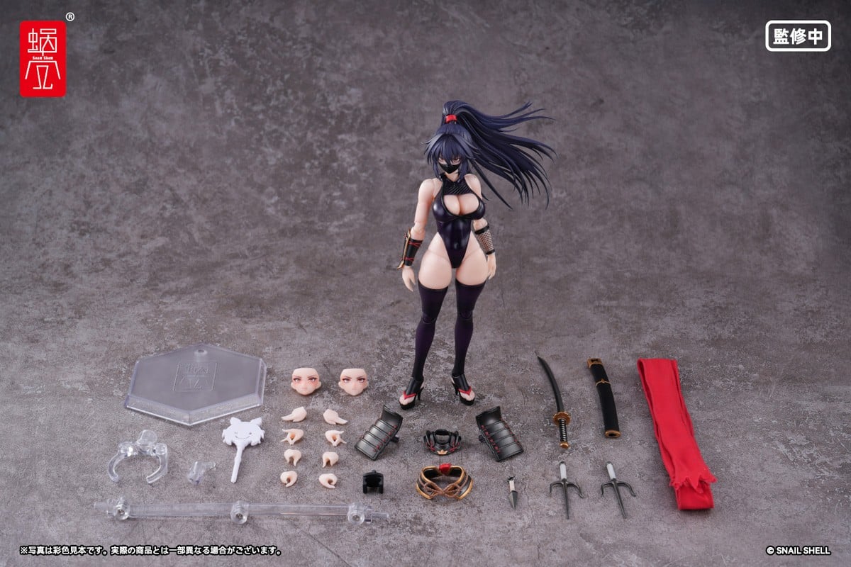 蝸(お)れの異世界冒険『RPGEX-10 くノ一 裂風』1/12 完成品アクションフィギュア-007