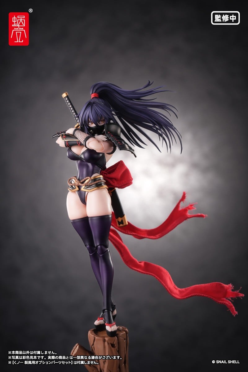 蝸(お)れの異世界冒険『RPGEX-10 くノ一 裂風』1/12 完成品アクションフィギュア-008