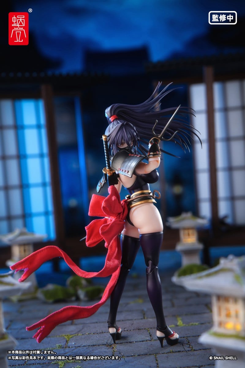 蝸(お)れの異世界冒険『RPGEX-10 くノ一 裂風』1/12 完成品アクションフィギュア-015