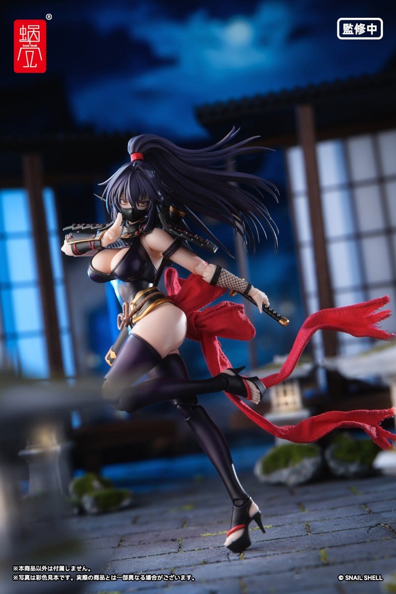 蝸(お)れの異世界冒険『RPGEX-10 くノ一 裂風』1/12 完成品アクションフィギュア-017