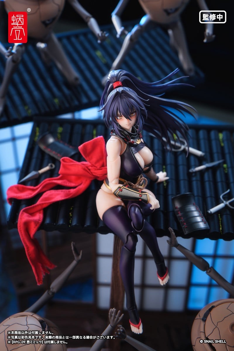 蝸(お)れの異世界冒険『RPGEX-10 くノ一 裂風』1/12 完成品アクションフィギュア-021