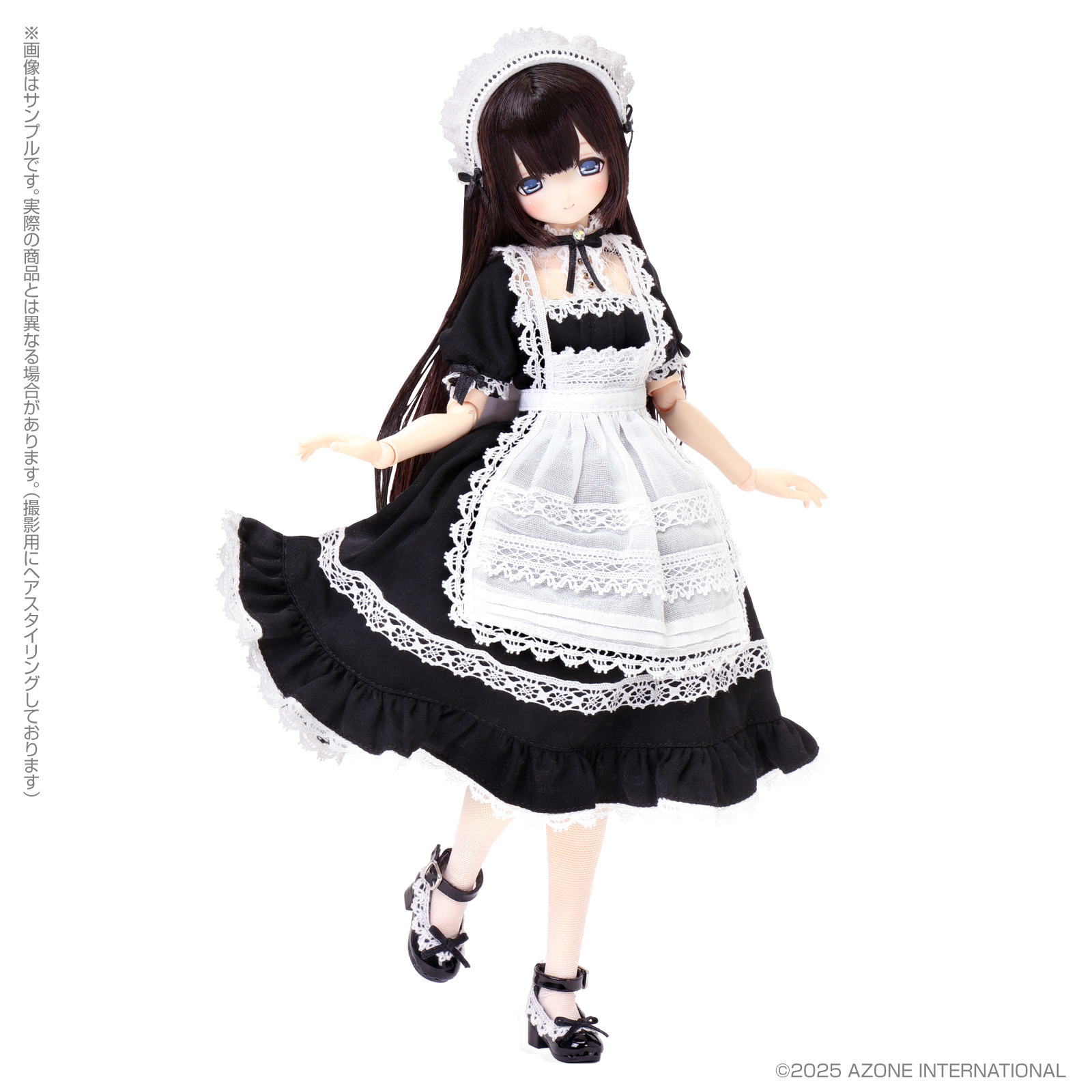 【再販】えっくす☆きゅーと ふぁみりー『Mia（みあ） Loyal Maid（Classical Black ver.）【二次生産分】』1/6 完成品ドール-005