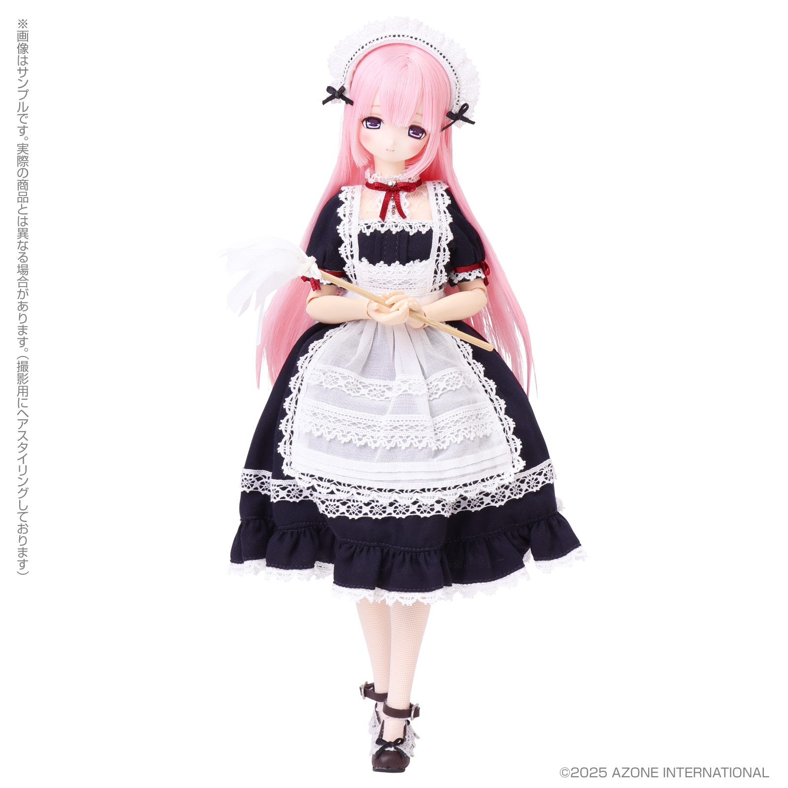 【再販】えっくす☆きゅーと ふぁみりー『Mia（みあ） Loyal Maid（Classical Black ver.）【二次生産分】』1/6 完成品ドール-013