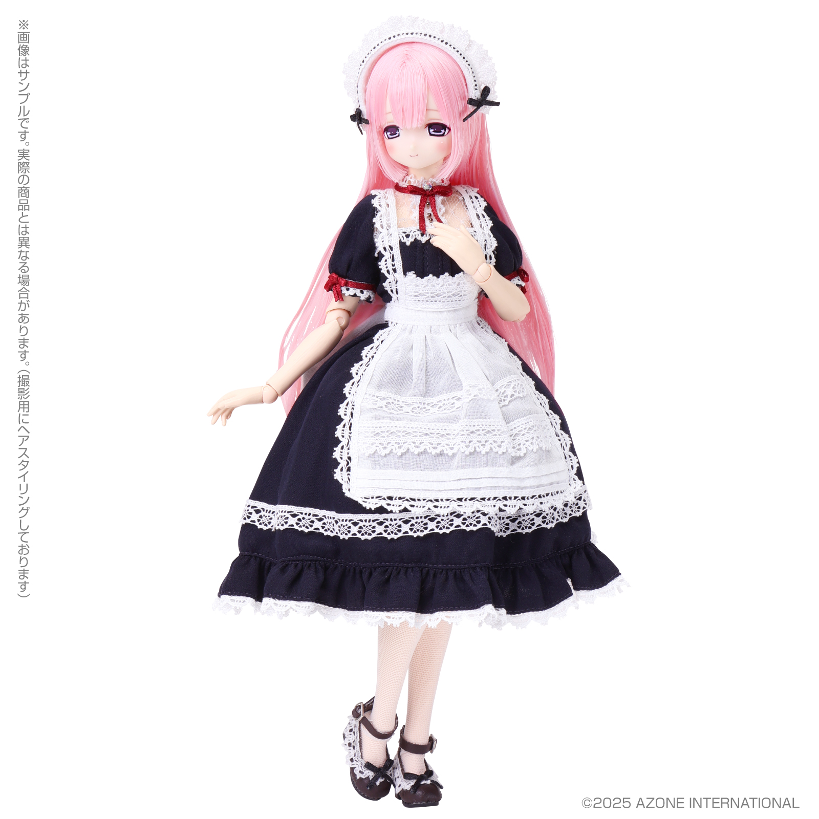 【再販】えっくす☆きゅーと ふぁみりー『Mia（みあ） Loyal Maid（Classical Black ver.）【二次生産分】』1/6 完成品ドール-014