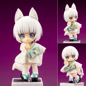 キューポッシュフレンズ『しろきつね-白狐-』可動フィギュア【コトブキヤ】より2019年6月発売予定♪