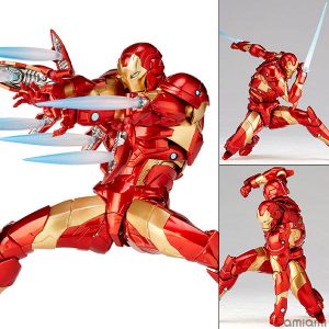 【アイアンマン】フィギュアコンプレックス アメイジング・ヤマグチ No.013『アイアンマン ブリーディングエッジアーマー』可動フィギュア【海洋堂】