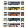 ザ・バスコレクション『箱根登山バス エヴァンゲリオンバス5台セット』Nゲージ【トミーテック】より2020年6月発売予定♪