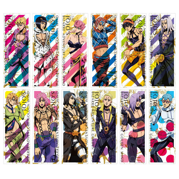 ジョジョ グッズ ジョジョの奇妙な冒険 黄金の風 キャラポスコレクション2 6個入りbox エンスカイ より年4月発売予定 トイゲット Toy Get 美少女フィギュアおもちゃ安値で予約