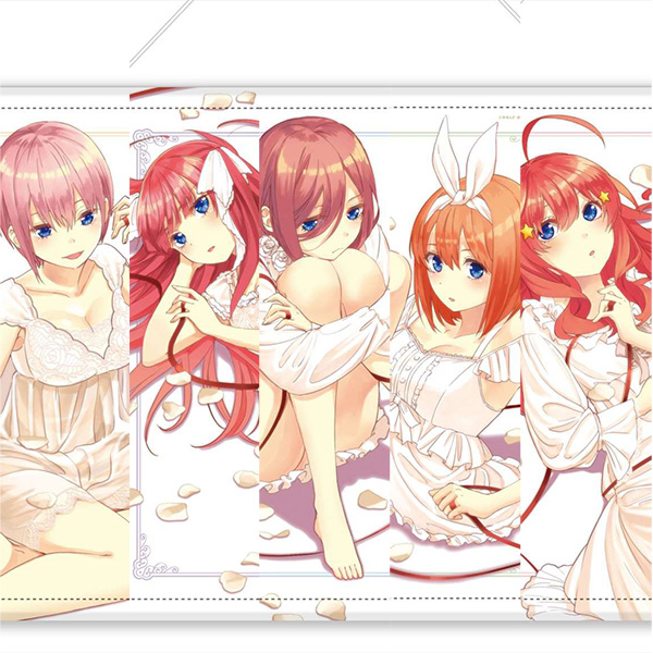 五等分の花嫁 B2タペストリー Ed Ver 一花 二乃 三玖 四葉 五月 エンディング グッズ Tbsグロウディア より年7月発売予定 トイゲット Toy Get 美少女フィギュアおもちゃ安値で予約