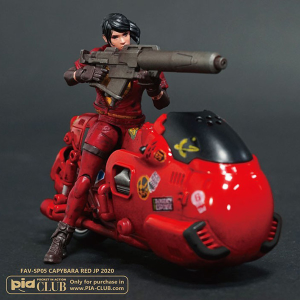 アシッドレイン】1/18『FAV-SP05 カピバラRED JP 2020』酸雨戦争 可動フィギュア【TOYS-ALLIANCE】より2020年10月発売予定♪  | トイゲット！[TOY-GET]｜美少女フィギュアおもちゃ安値で予約