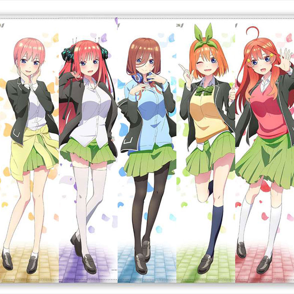 五等分の花嫁 アパレルコラボ タペストリー３本 - タペストリー