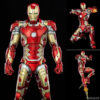 【アベンジャーズ】DLX『アイアンマン・マーク43（Iron Man Mark 43）』1/12 可動フィギュア【スリー・ゼロ】より2021年9月発売予定♪