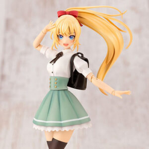 【創彩少女庭園】森倉円イラスト『佐伯リツカ［聖アイリス女学園高等部・夏服］』1/10 プラモデル【コトブキヤ】より2021年7月発売予定☆