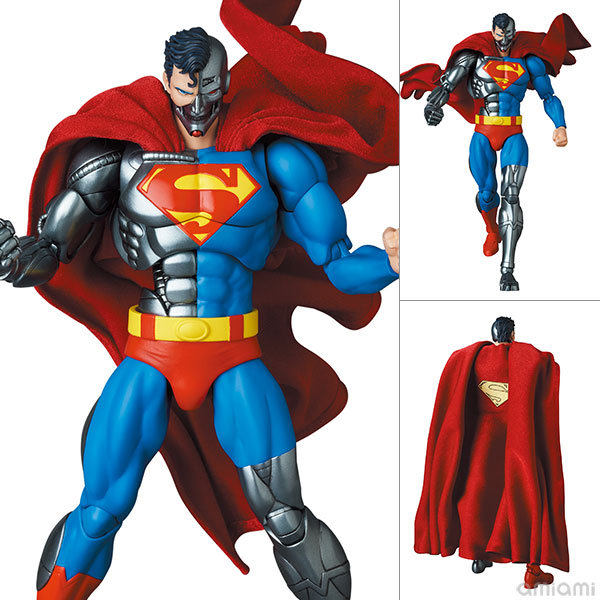 スーパーマン】マフェックス『サイボーグ スーパーマン／CYBORG SUPERMAN（RETURN OF SUPERMAN）』MAFEX  可動フィギュア【メディコム・トイ】より2022年5月発売予定♪ トイゲット！[TOY-GET]｜美少女フィギュアおもちゃ安値で予約