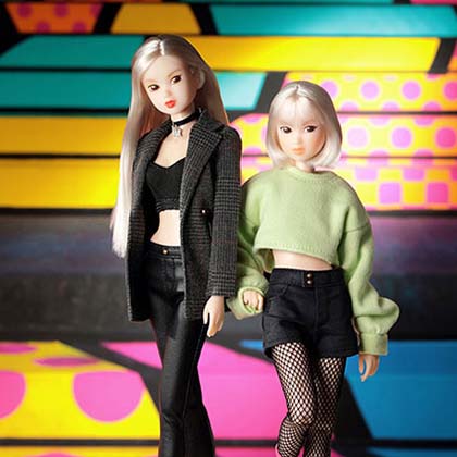 momoko DOLL】モモコドール『GIRL POP black panther』『GIRL POP lime ...