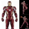 【インフィニティ・サーガ】DLX『アイアンマン・マーク46（Iron Man Mark 46）』1/12 可動フィギュア【スリー・ゼロ】より2022年9月発売予定♪