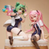 【ぽよよん❤️ろっく】1/5.5『好久水（すくみず） みどり＆ぴんく』完成品フィギュア【ネイティブ】より2023年6月発売予定♪