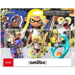 【amiibo】アミーボ『インクリング［イエロー］』『オクトリング［ブルー］』『コジャケ』【任天堂】より2022年冬頃発売予定♪