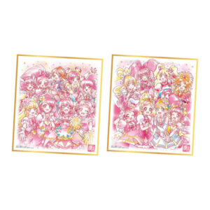 【プリキュア】食玩『プリキュア 色紙ART-20周年special-』10個入りBOX【バンダイ】より2023年5月発売予定♪