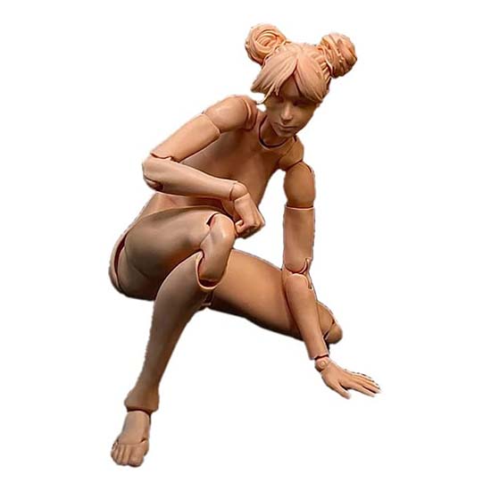 Romankey x COWL『超可動女性素体（ナチュラル／ホワイト／日焼け肌