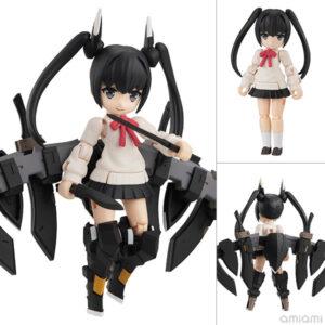 【重兵装型女子高生】デスクトップアーミー『重兵装型女子高生 第二分隊 伍』デフォルメ可動フィギュア【メガハウス】より2024年3月発売予定♪