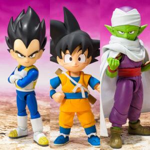 【ドラゴンボールDAIMA】S.H.フィギュアーツ『孫悟空／ベジータ／ピッコロ（ミニ）-DAIMA-』可動フィギュア【バンダイ】より2024年10月～順次発売予定♪