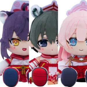 【ブルアカ】ちょこぷに ぬいぐるみ『カエデ』『ツバキ』『ミモリ』ブルーアーカイブ グッズ【グッドスマイルカンパニー】より2025年4月発売予定♪