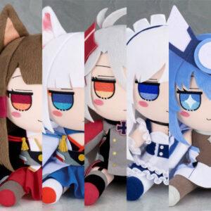 【アズレン】『赤城』『加賀』『プリンツ・オイゲン』『ベルファスト』『ニュージャージー』アズールレーン ぬいぐるみシリーズ【Gift】より2025年8月発売予定♪