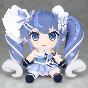 【初音ミク】ぬいぐるみ『雪ミクぬいぐるみ Crystal Snow Ver.』グッズ【Gift】より2025年4月発売予定♪